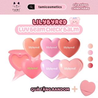 Má Hồng Kem Lilybyred Luv Beam Cheek Balm tự nhiên lâu trôi