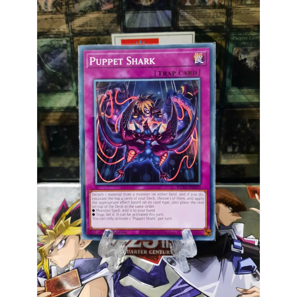 [ Đỗ Lạc Shop ] Thẻ Bài Yugioh Trap Puppet Shark - ROTA-EN070 - Common