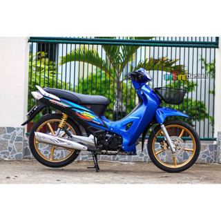 Tem Wave 125 - 2004 S Đỏ Đen 3LTP