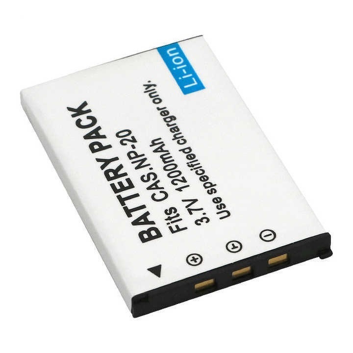 Pin NP-20 NP-40 NP-60 NP-70 NP-80 NP-90 NP-110 NP-120 NP-130 cho máy ảnh Casio