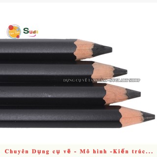 [ TÂM TÂM ] Chì Than Staedtler Mars Lumograph Black Cao Cấp 100B