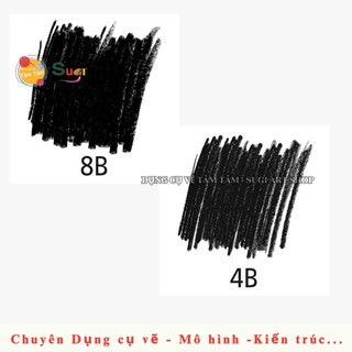 [ TÂM TÂM ] Chì Than Staedtler Mars Lumograph Black Cao Cấp 100B
