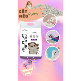 Cát Vệ Sinh Cho Mèo 4kg ( Bao Bì Mới) - Cát Mèo Vệ Sinh Khử Mùi Diệt Khuẩn MrKim Sai Gon