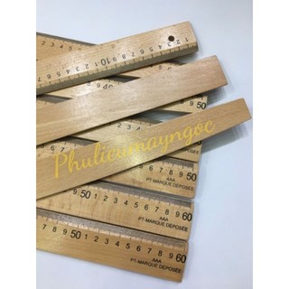 Thước gỗ bầu & thẳng hàng xịn