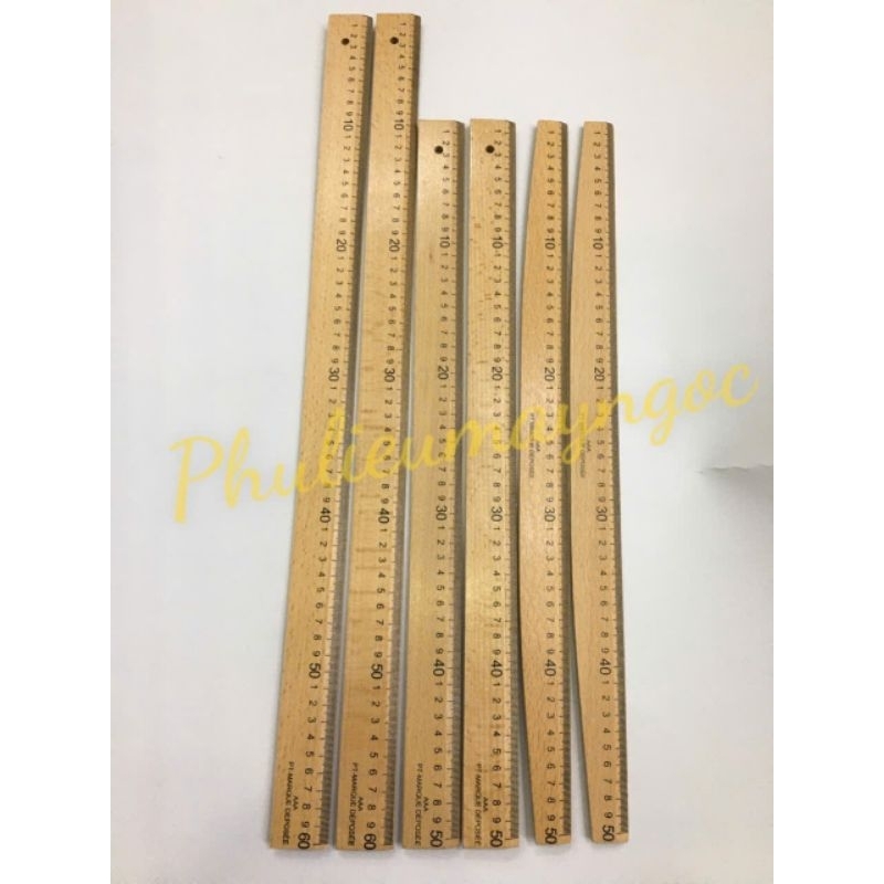 Thước gỗ bầu & thẳng hàng xịn