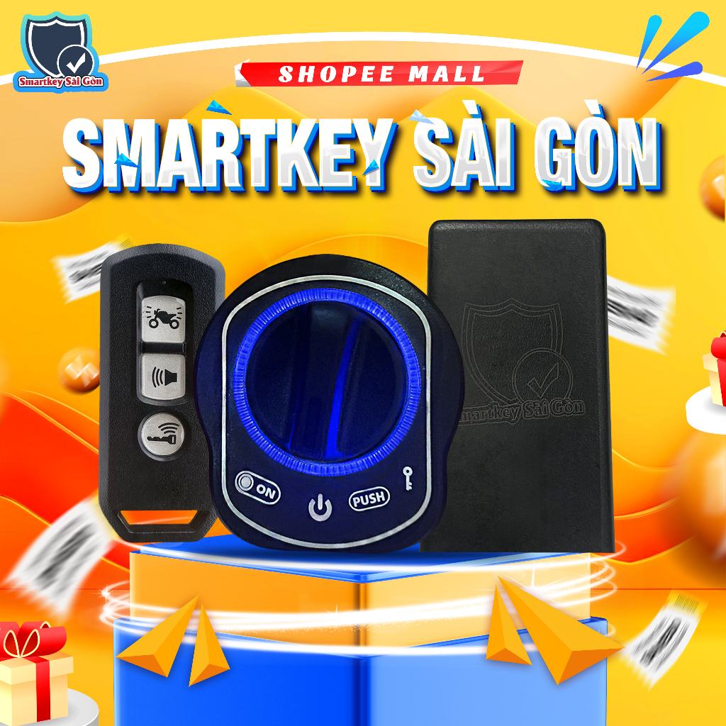 Khóa Thông Minh SMARTKEY SG Dành Cho Future, Wave, Winner V1, Vision 2010-2014,...- Smartkey Sài Gòn