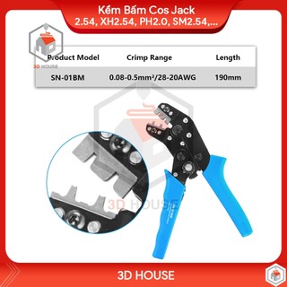 Kềm Bấm Cos SN-01BM SN-28BM SN-2549 SN-58B (Dupont2.54, XH2.54, PH2.0, SM2.54, 5556, 5557, VH3.96 ...)