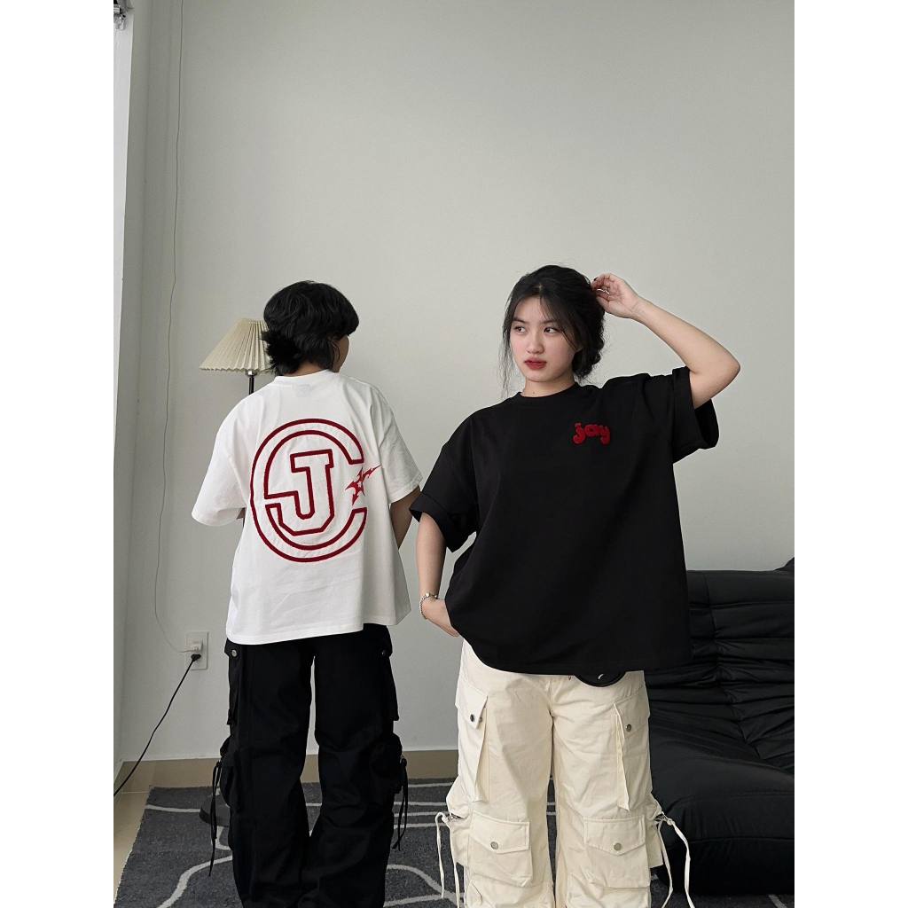 CICI TEE BOXY - Áo thun cổ tròn form rộng nam nữ unisex màu ĐEN/TRẮNG/XÁM CHÌ 🖤 Áo phông boxy Brand JEJUL | BigBuy360 - bigbuy360.vn