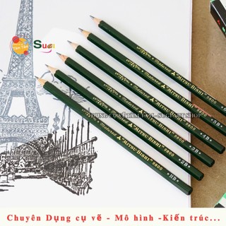 [ TÂM TÂM ] Bút chì Phác thảo Uni Mitsu Bishi 9800
