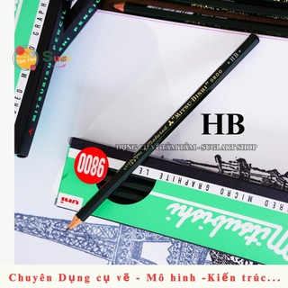 [ TÂM TÂM ] Bút chì Phác thảo Uni Mitsu Bishi 9800