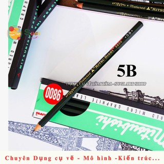 [ TÂM TÂM ] Bút chì Phác thảo Uni Mitsu Bishi 9800