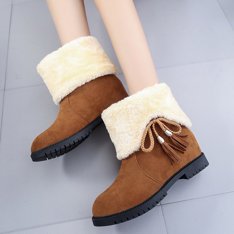 BỐT NỮ LÓT LÔNG - BOOT NỮ MÙA ĐÔNG ẤM ÁP mã SP: 204