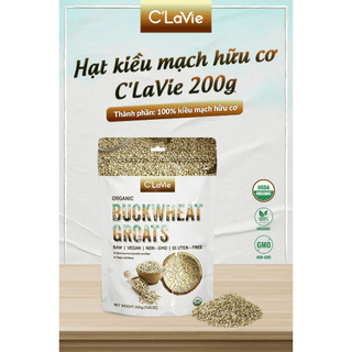Hạt kiều mạch hữu cơ Sottolestelle/ C'lavie organic buckwheat