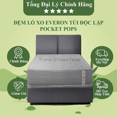 [EVERON] Đệm Lò Xo Túi Gấp Độc Lập Pocket Pops