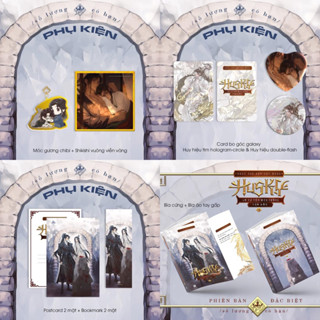 (sẵn) Hộp quà in hình Husky Và Sư Tôn Mèo Trắng Của Hắn 1,2,3,4,5,6,7 đặc biệt