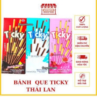 Lốc 13 hộp Bánh que ticky Thái Lan