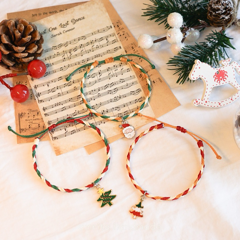 Vòng tay Giáng Sinh - Jingle Bells | Amrita handmade (JB05-JB07)