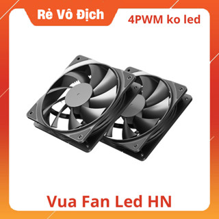 [Hàng sẵn giao ngay] Fan case PC không led có điều tốc 4pwm nối tiếp nhau - Quạt tản nhiệt cho PC