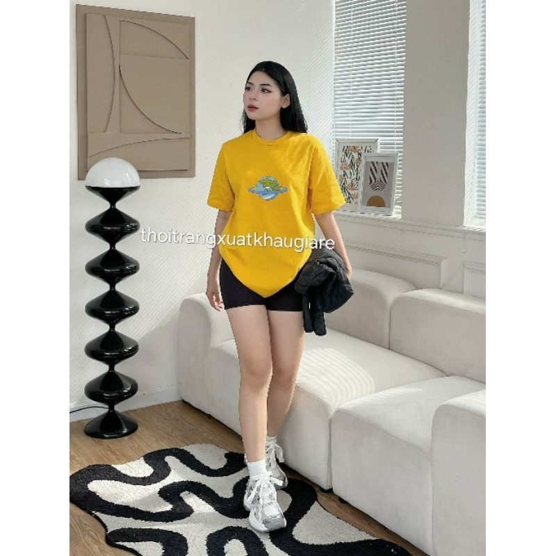 Áo thun tay lỡ  unisex