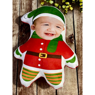 Gối Giáng Sinh ghép mặt theo yêu cầu