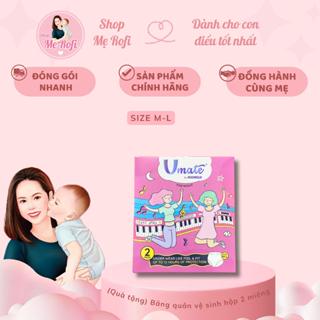 Băng Vệ Sinh dạng quần Umate by MOMOJI Organic hộp 2 miếng - Mẹ Rofi