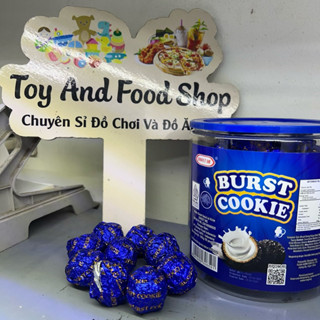  Hũ 50 viên bánh quy Socola trắng ăn ngon siêu cuốn 