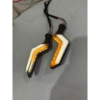 Cặp Đèn XI Nhan Chữ Z viền led_Sử dụng thông dụng cho mọi dòng xe_Xinhan rời full cặp lắp đặt