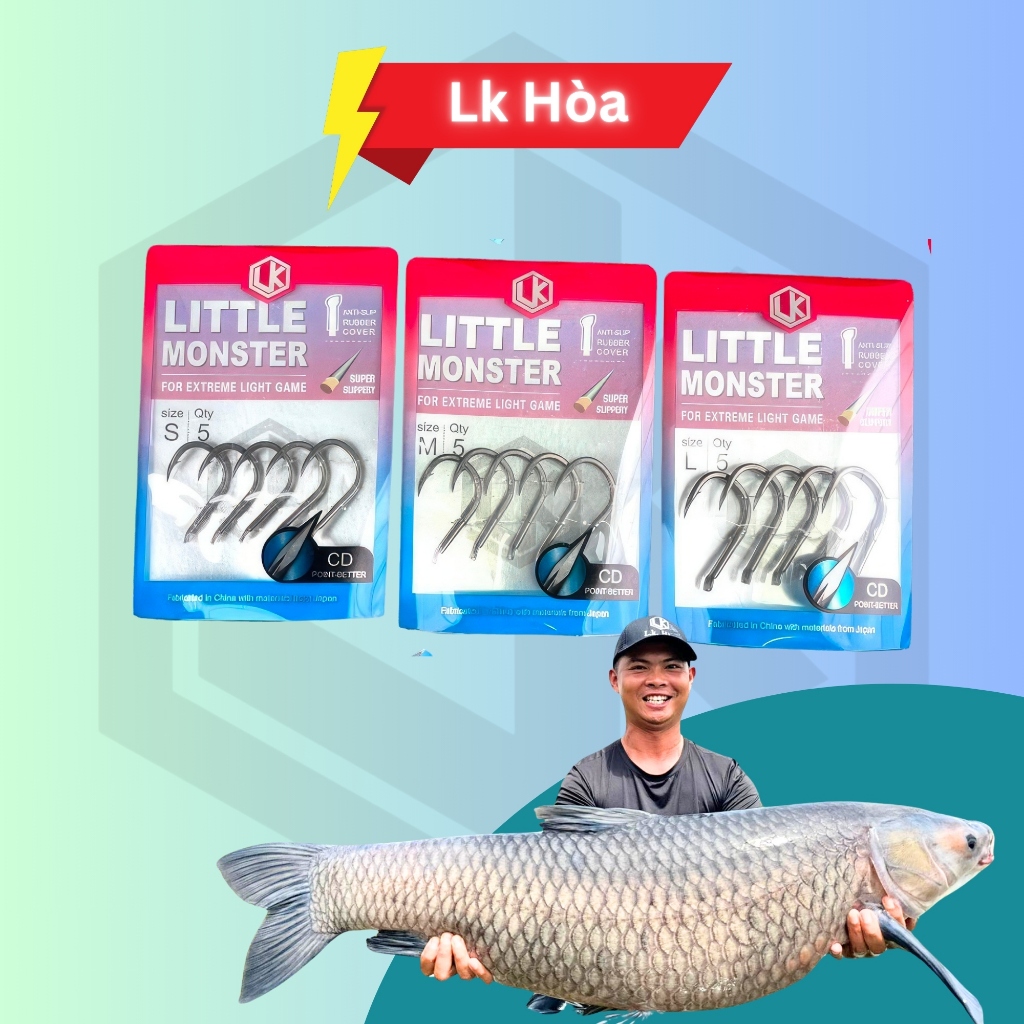 [LK HÒA] LƯỠI CÂU ĐÀI - LƯỠI SĂN HÀNG LK HÒA