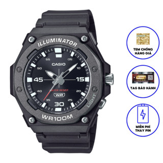 Đồng Hồ Casio Nam Dây Nhựa Trẻ trung MW-620H-1A Chính Hãng