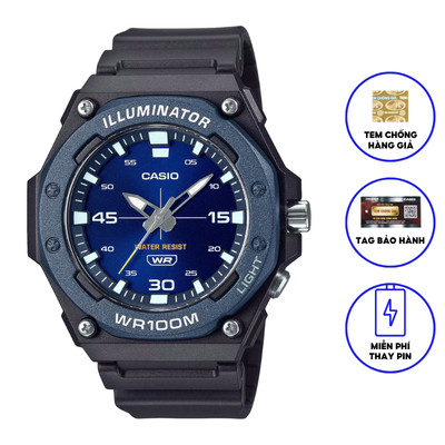 Đồng Hồ Casio Nam Dây Nhựa Trẻ trung MW-620H-2A Chính Hãng