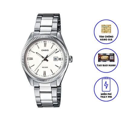 Đồng hồ nữ dây kim loại Casio LTP-1302D-7A1 chính hãng
