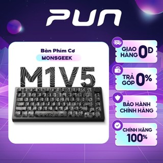 Bàn phím cơ  MONSGEEK M1W M1V5 3 Mode (Mạch xuôi /Ball Catch/ Nhôm CNC / Gasket Mount / Hotswap / RGB)
