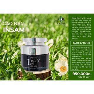 Cao Nám Insam Dr Cell