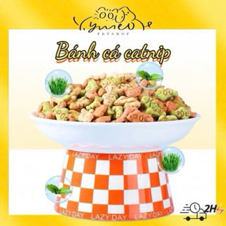   Hỏa tốc Bánh thưởng cá MIX đủ vị cho chó mèo - Snack cá dinh dưỡng sạch răng hỗ trợ túi búi lông 