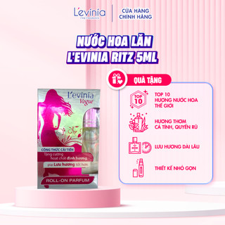 [Hàng tặng không bán] Nước hoa lăn L'evinia RITZ/ VOGUE 5ml - mùi ngẫu nhiên