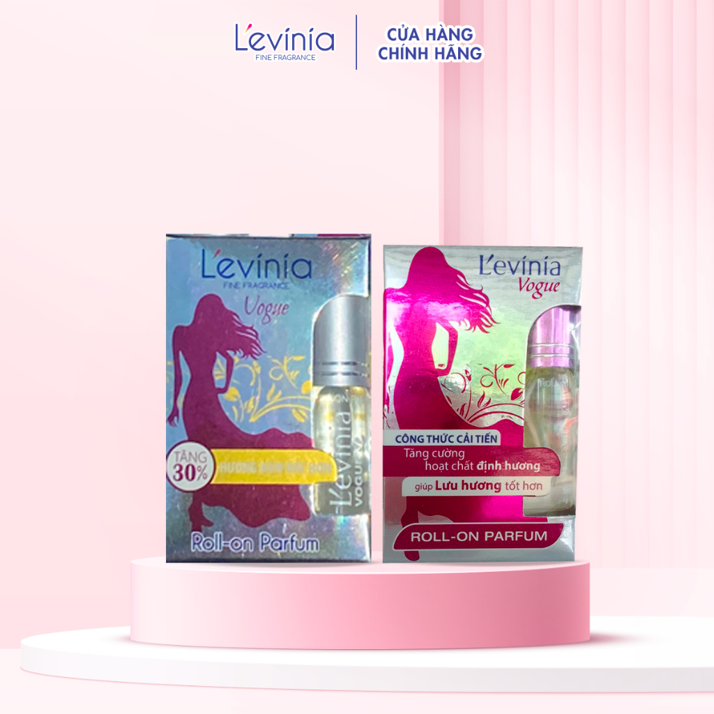 [Hàng tặng không bán] Nước hoa lăn L'evinia RITZ/ VOGUE 5ml - mùi ngẫu nhiên