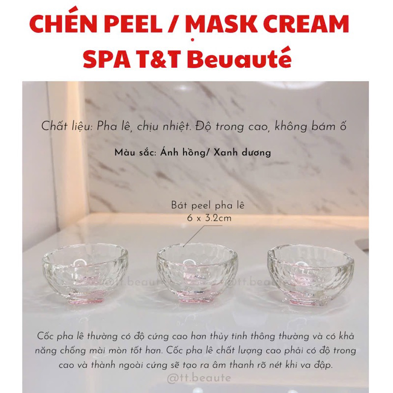 Chén Peel Thuỷ Tinh, Chén Thủy Tinh Trong Suốt Peel Da Chén Pha Lê Peel Da Mặt Hàng Cao Cấp