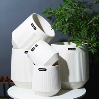 Chậu trồng cây thông minh cao cấp, Chậu nhựa 2 lớp nhập khẩu chống ngập úng cho cây, trồng cây và hoa trang trí nhà cửa
