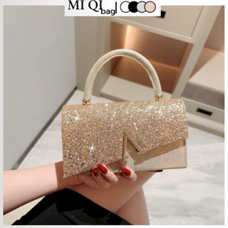  Túi xách nữ quai xách đeo chéo đeo vai đi tiệc đi chơi đính nhũ kim tuyến tiểu thư bling bling sang chảnh TX-03 