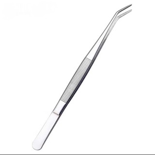 Kẹp gắp cong, nỉa cong, nỉa gắp, nhíp gắp cong nha khoa 16cm