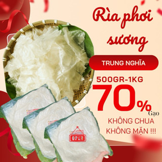 [1kg ] Bánh Tráng Rìa Phơi Sương Dẻo Trung Nghĩa