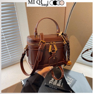 Túi Xách Nữ Đeo Chéo Đeo Vai Quai Xách Da PU Mix Charm Đi Tiệc Đi Chơi Sang Chảnh Kiểu Dáng Hàn Quốc MIQI BAG TX-39