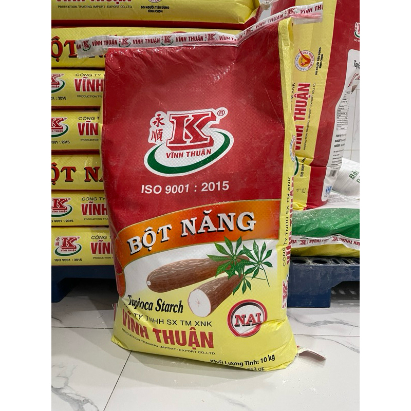 Bột năng Vĩnh Thuận (bao 10kg ) màu đỏ TIẾT KIỆM