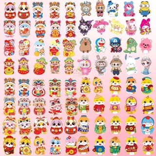 Combo 50 Bao Lì Xì Chipi 3D Phản Quang Nhiều Mẫu Bao Lì Xì Chibi Tết 2025 - BỐ KHỦNG LONG