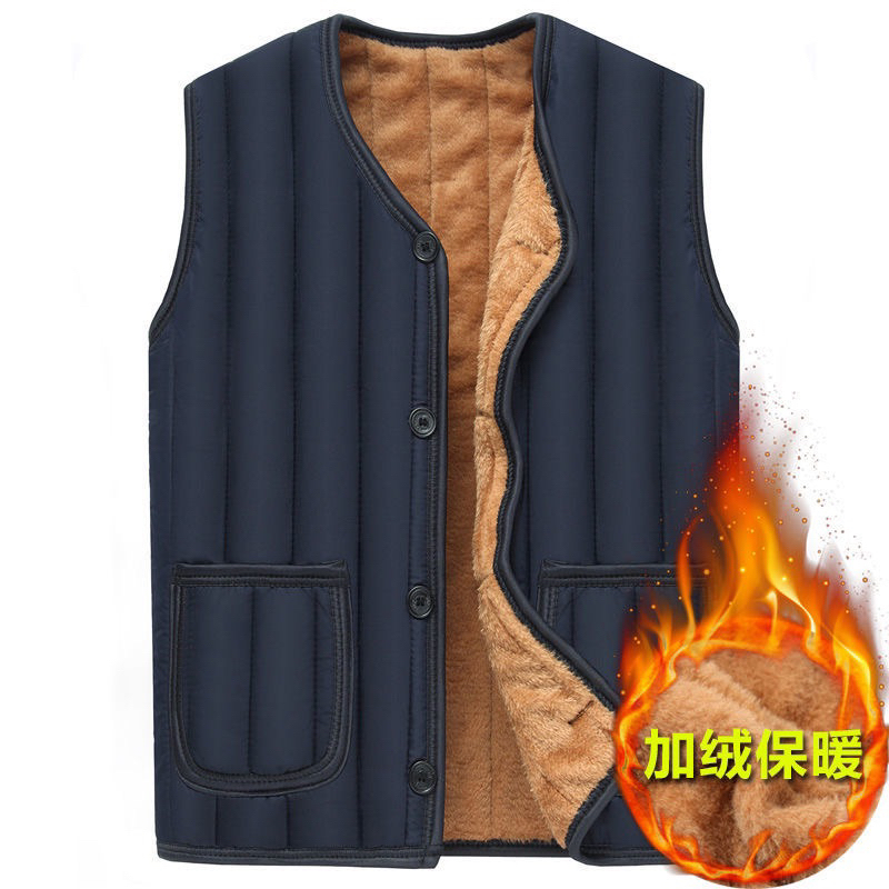 Áo GiLe Lót Lông Siêu Ấm Cho Nam