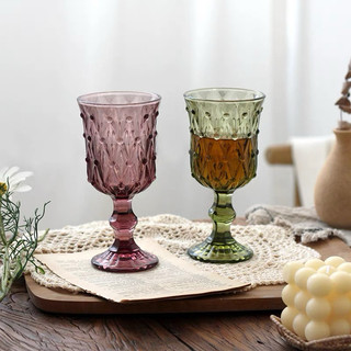 Ly thuỷ tinh điêu khắc chạm trổ phong cách trung cổ vintage ✨