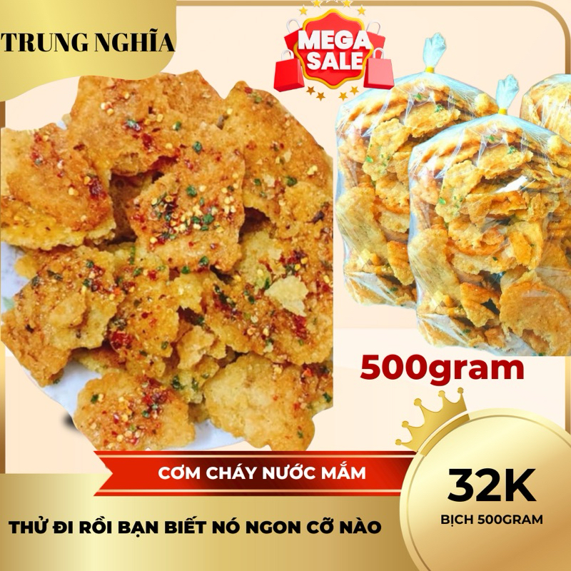[500GAM] Cơm Cháy Vụng Miếng To TRUNG NGHĨA
