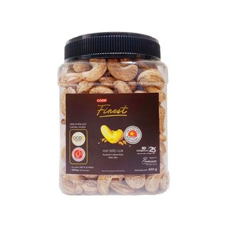 [DATE MỚI] Hạt Điều Cao Cấp Coop Finest , Nguyên Vị , Muối , Lụa 650g - Tết