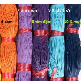 10met Dây sáp cói size 1.5mm /2mm