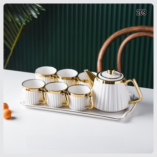 Bộ ấm trà sứ cao cấp - 209